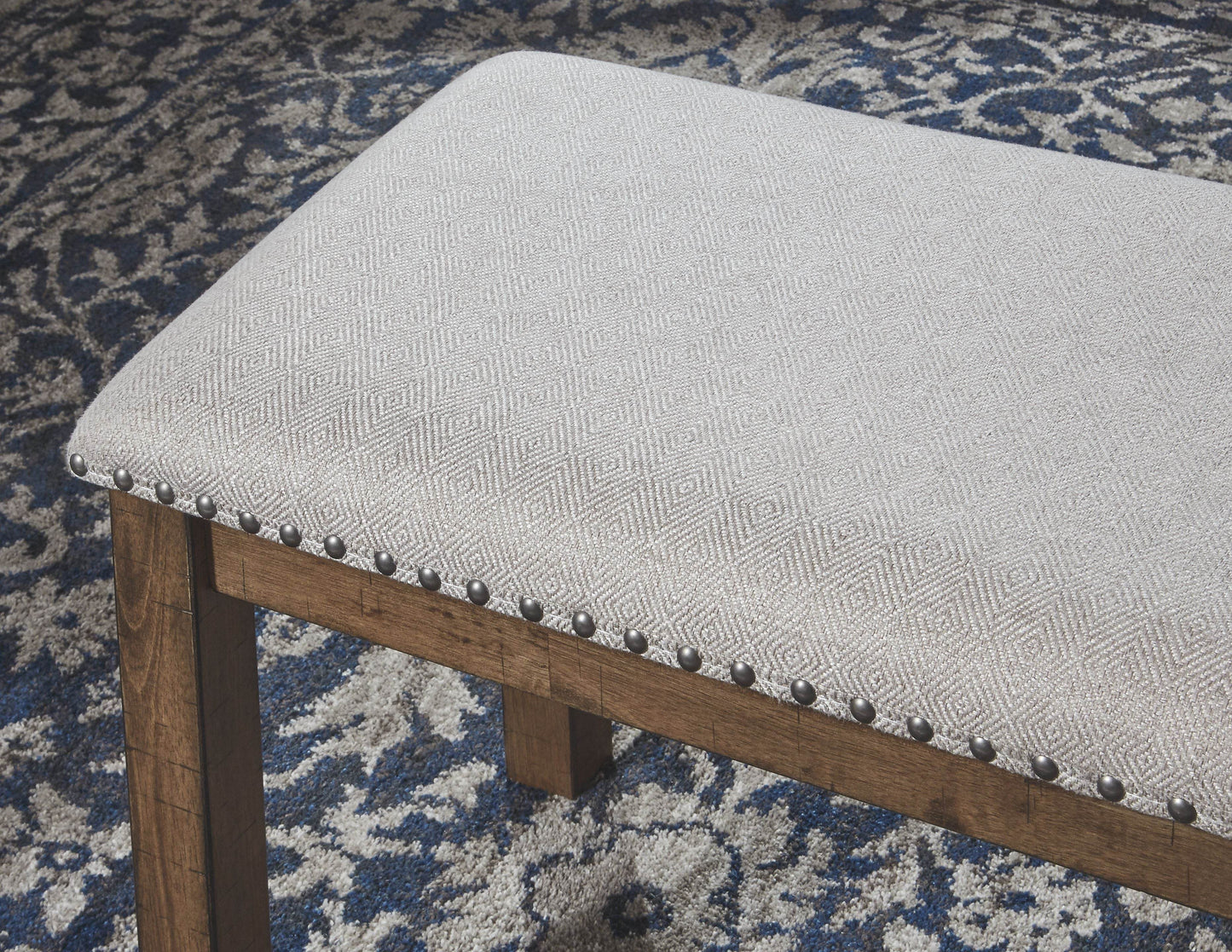 Moriville - Beige - Upholstered Bench - Forward Furniture