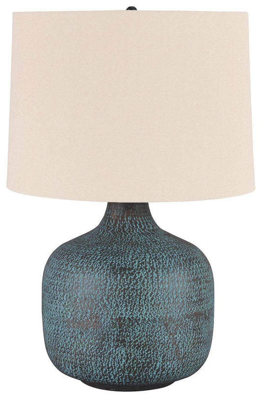 Malthace - Patina - Metal Table Lamp - Forward Furniture