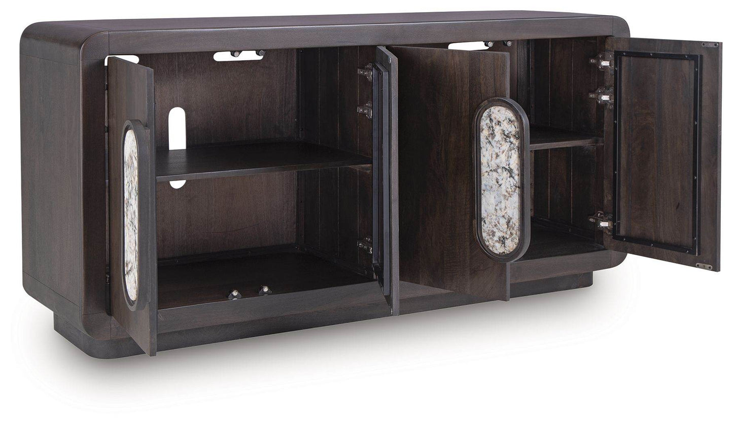 Elliston - Espresso Brown - Accent Cabinet - Forward Furniture