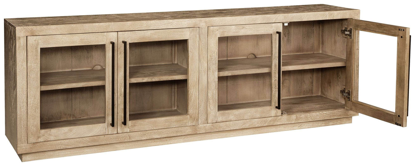 Belenburg - Washed Brown - Accent Cabinet - Horizontal - Forward Furniture