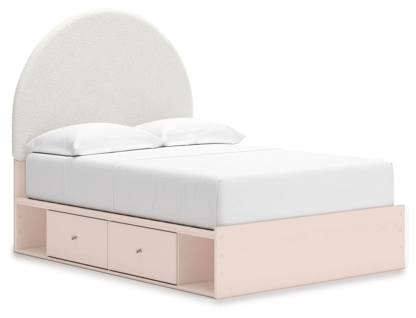 Wistenpine - Upholstered Panel Bed With Storage - Forward Furniture
