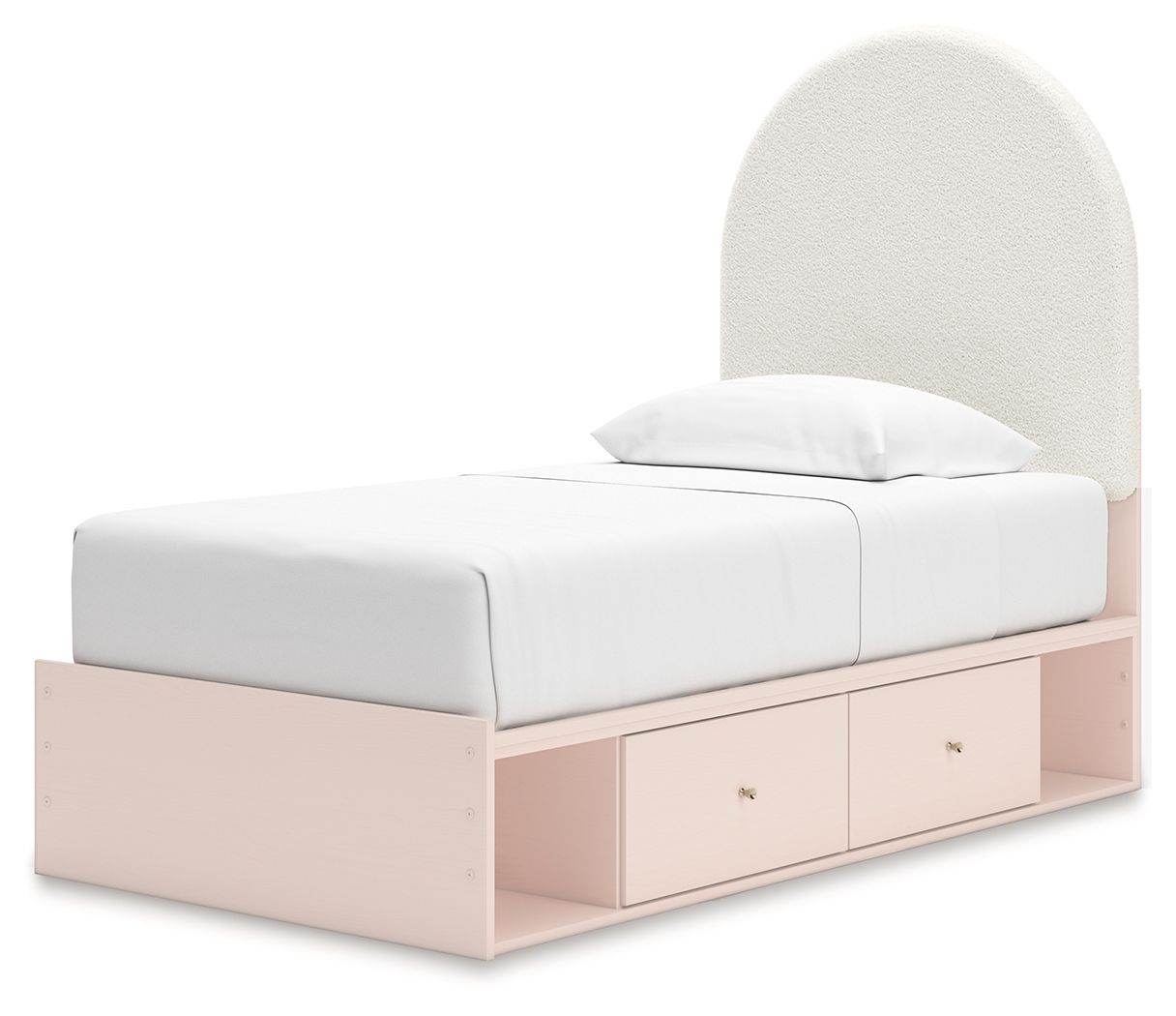 Wistenpine - Upholstered Panel Bed With Storage - Forward Furniture