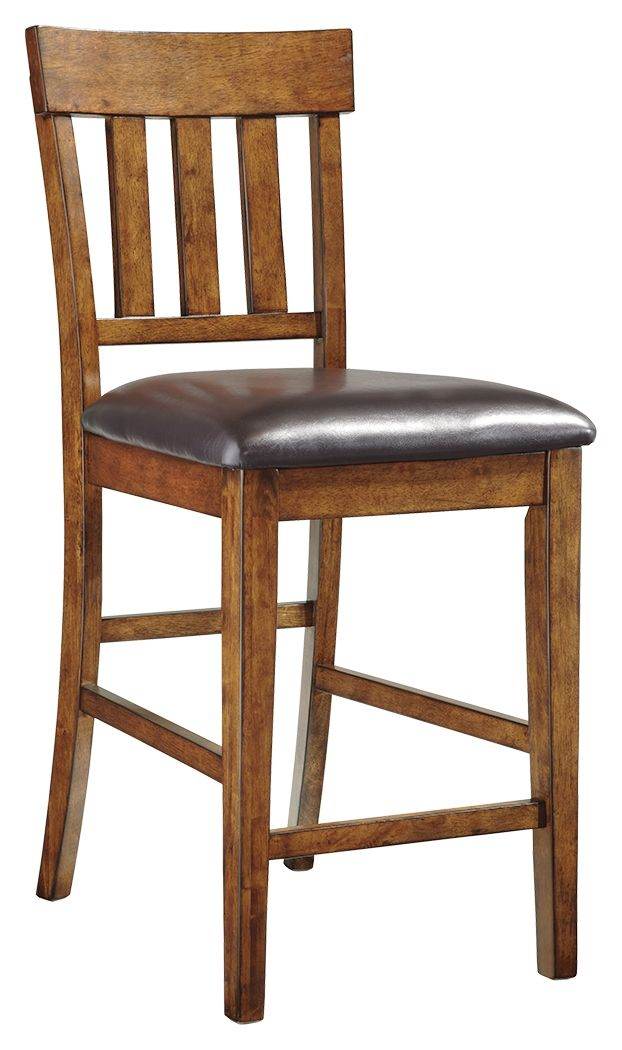 Ralene - Medium Brown - Upholstered Barstool (Set of 2) - Forward Furniture