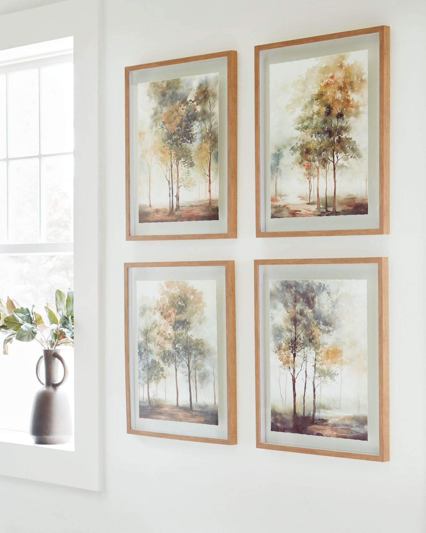 Bryneford - Multi - Wall Art Set (Set of 4) - Forward Furniture