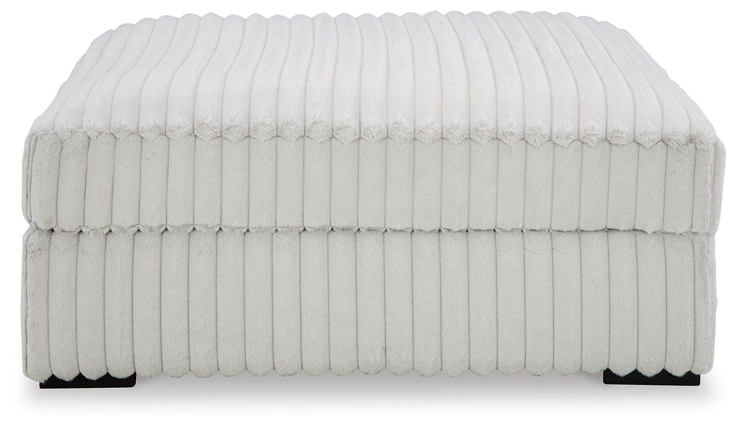 Stupendous - Alloy - Oversized Accent Ottoman - Forward Furniture