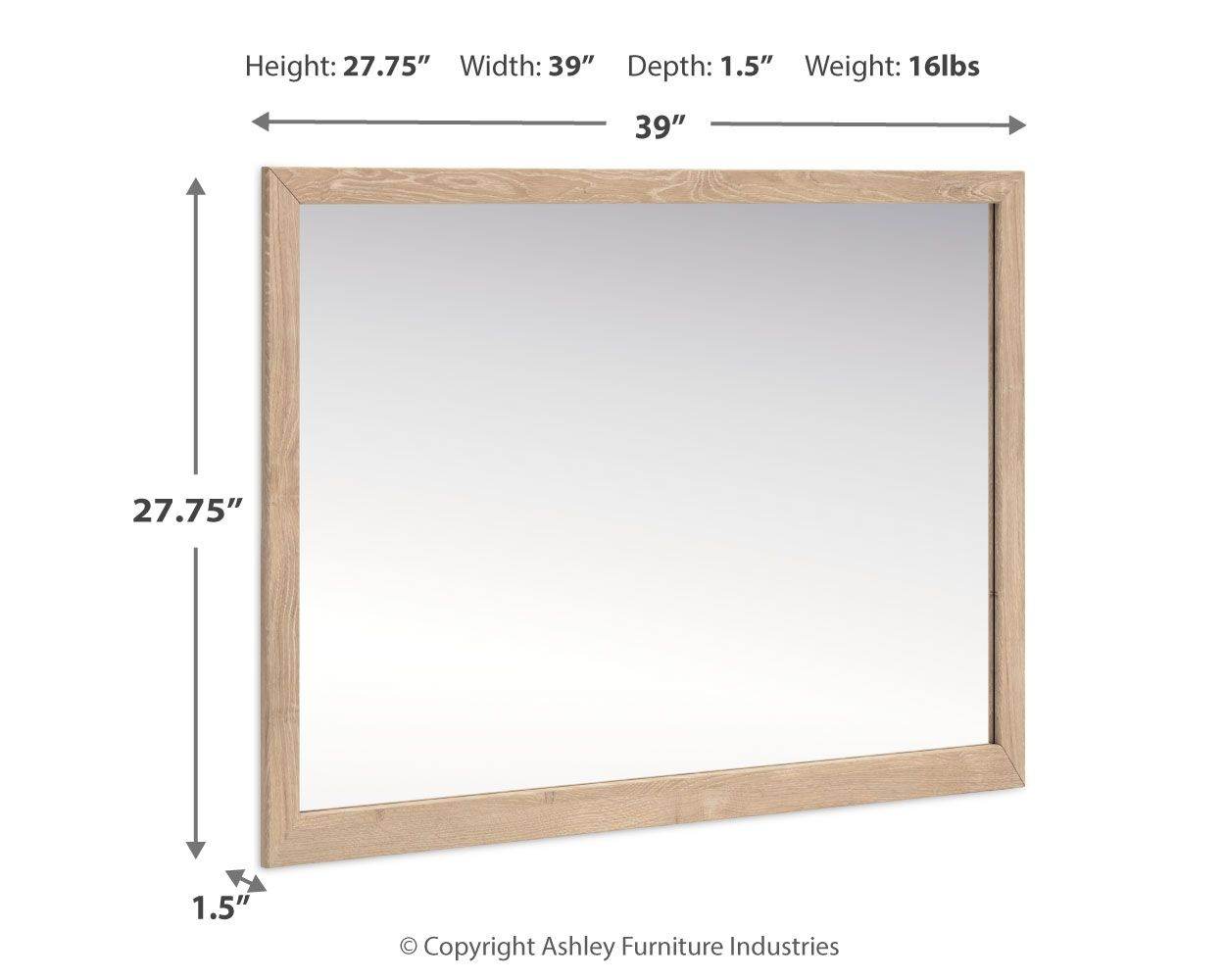 Cielden - Tan - Bedroom Mirror - Forward Furniture
