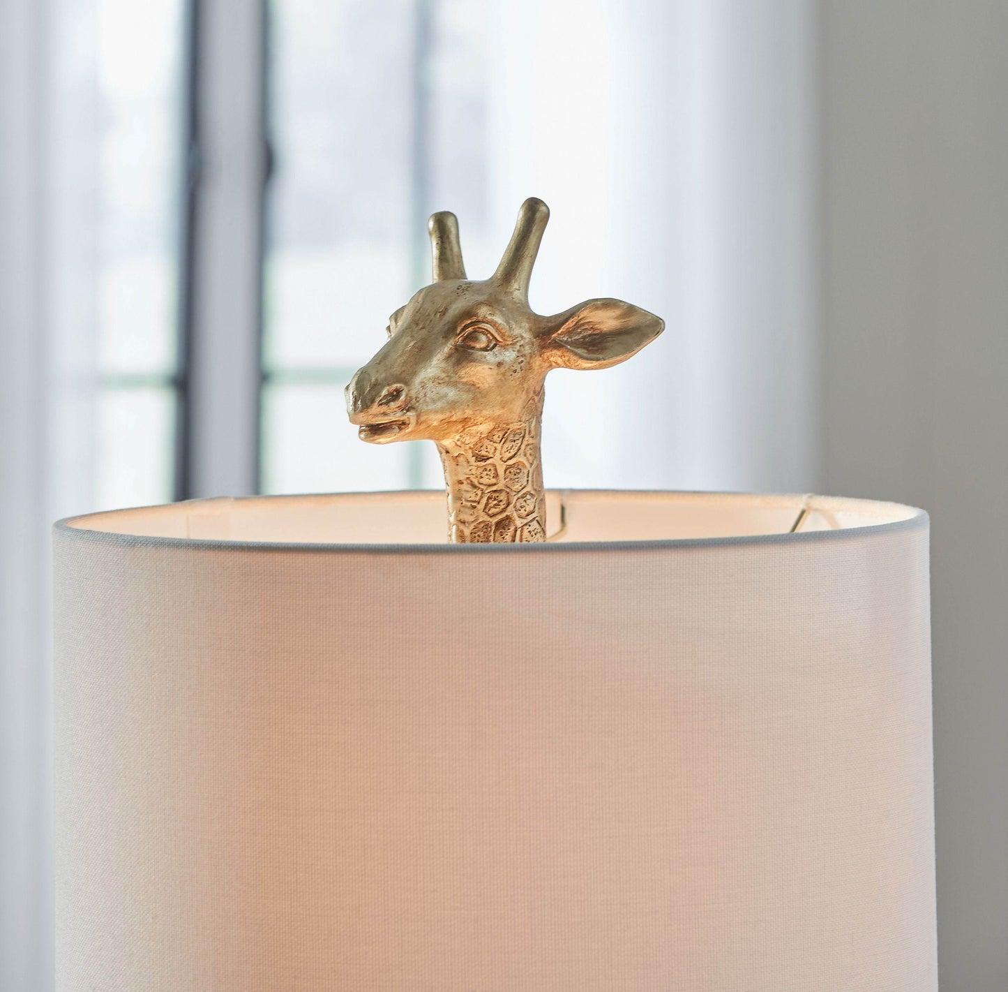 Ferrison - Gold Finish - Poly Table Lamp - Forward Furniture