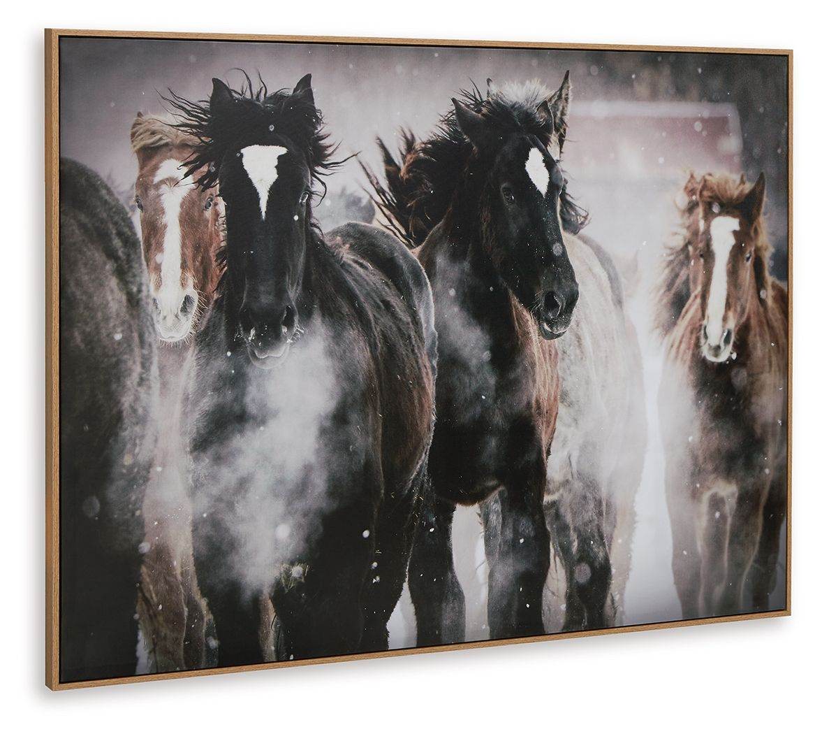 Chaseburn - Brown / Black / White - Wall Art - Forward Furniture