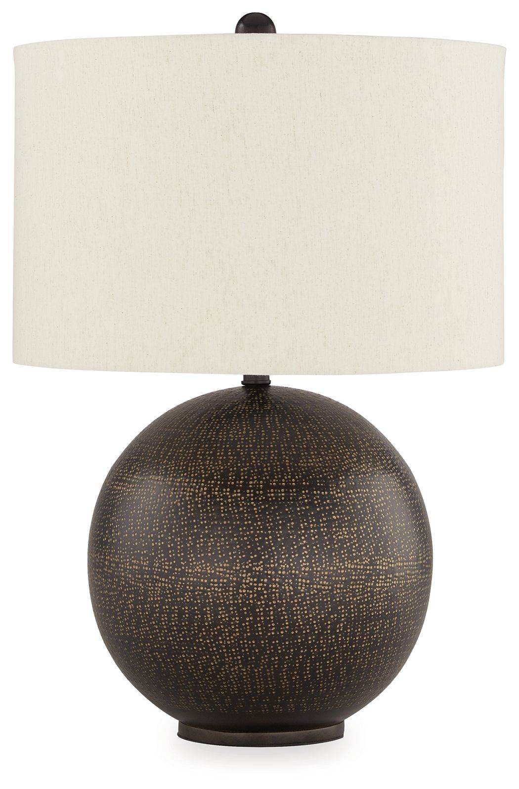 Hambell - Black / Gold Finish - Metal Table Lamp - Forward Furniture