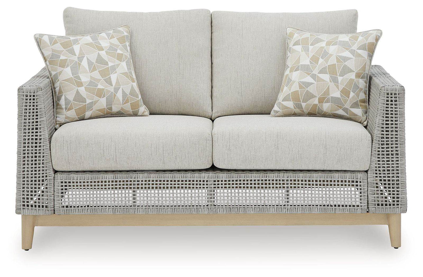 Seton Creek - Gray - Loveseat With Cushion - Forward Furniture