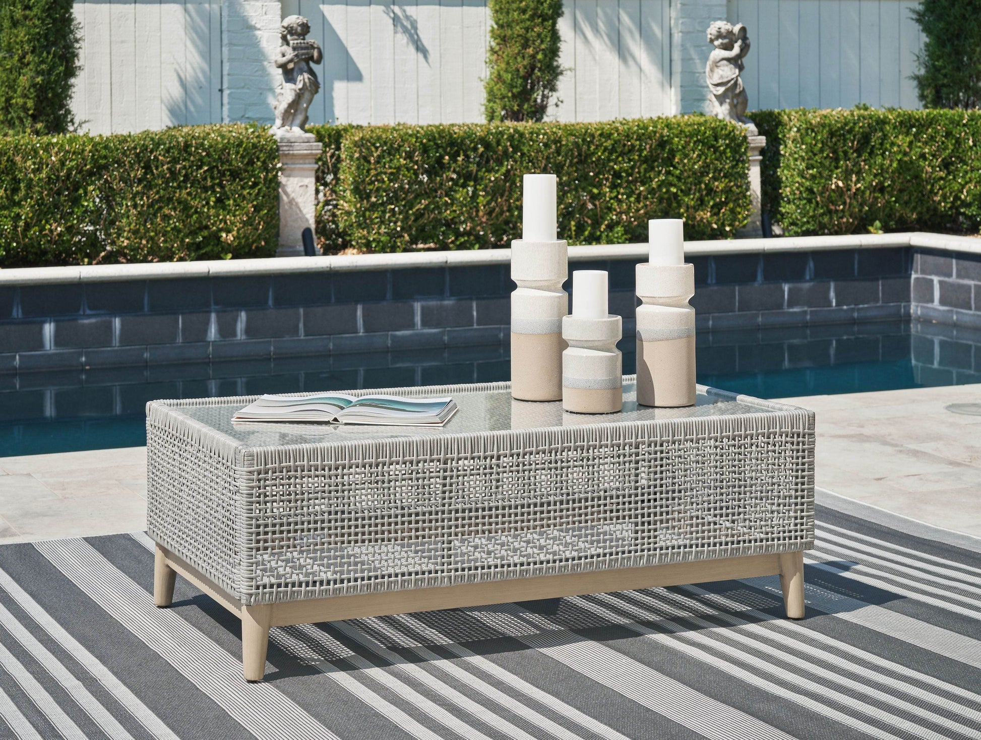 Seton Creek - Gray - Rectangular Cocktail Table - Forward Furniture