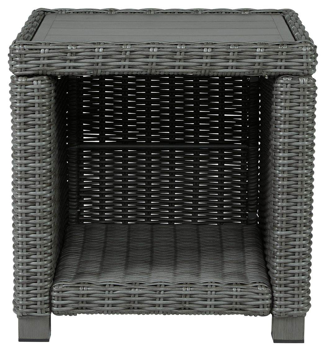Elite Park - Gray - Square End Table - Forward Furniture