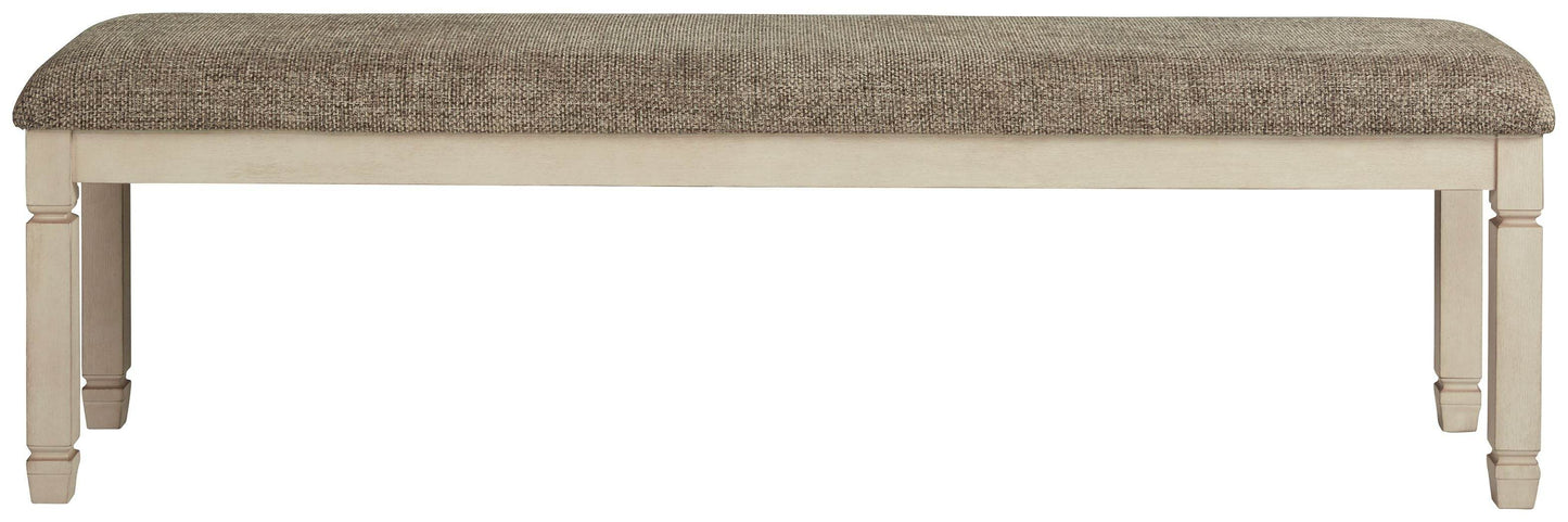 Bolanburg - Brown / Beige - Extra Large UPH DRM Bench - Forward Furniture
