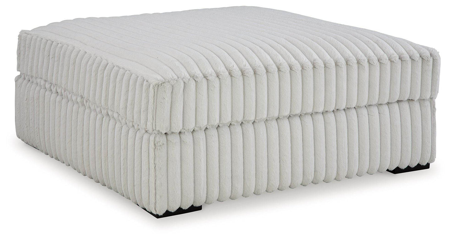 Stupendous - Alloy - Oversized Accent Ottoman - Forward Furniture