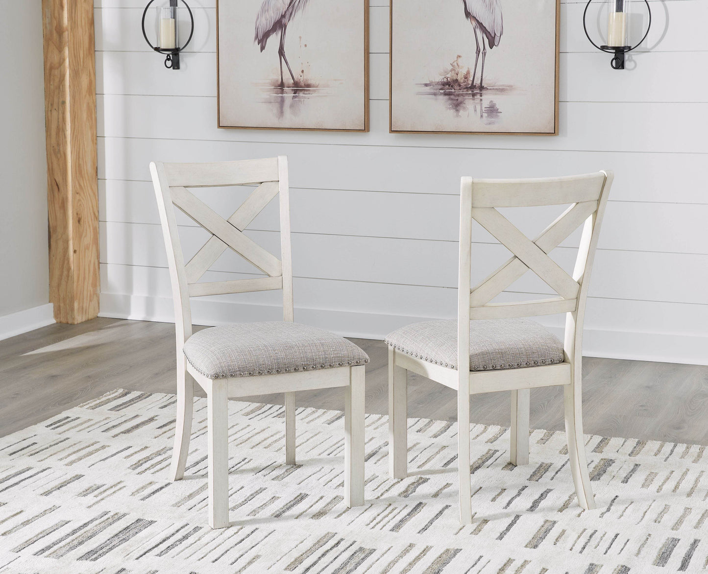 Robbinsdale - Antique White - Dining Upholstered Side Chair (Set of 2) - Forward Furniture