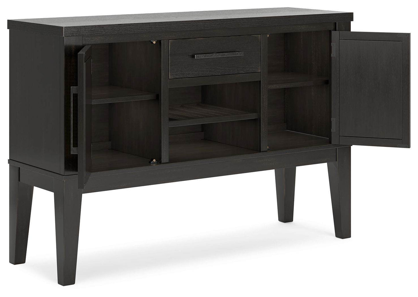 Galliden - Black - Dining Room Server - Forward Furniture