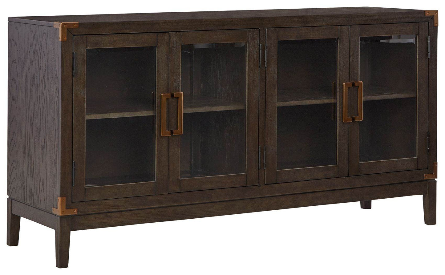 Burkhaus - Dark Brown - Dining Room Server - Forward Furniture