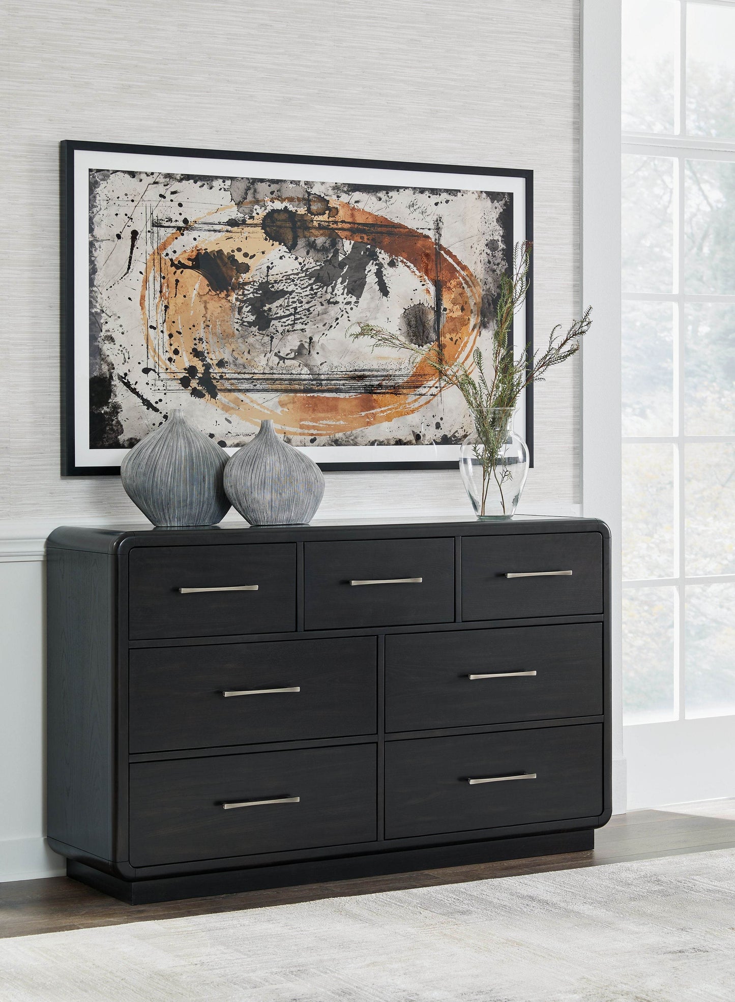 Rowanbeck - Black - Dresser - Forward Furniture