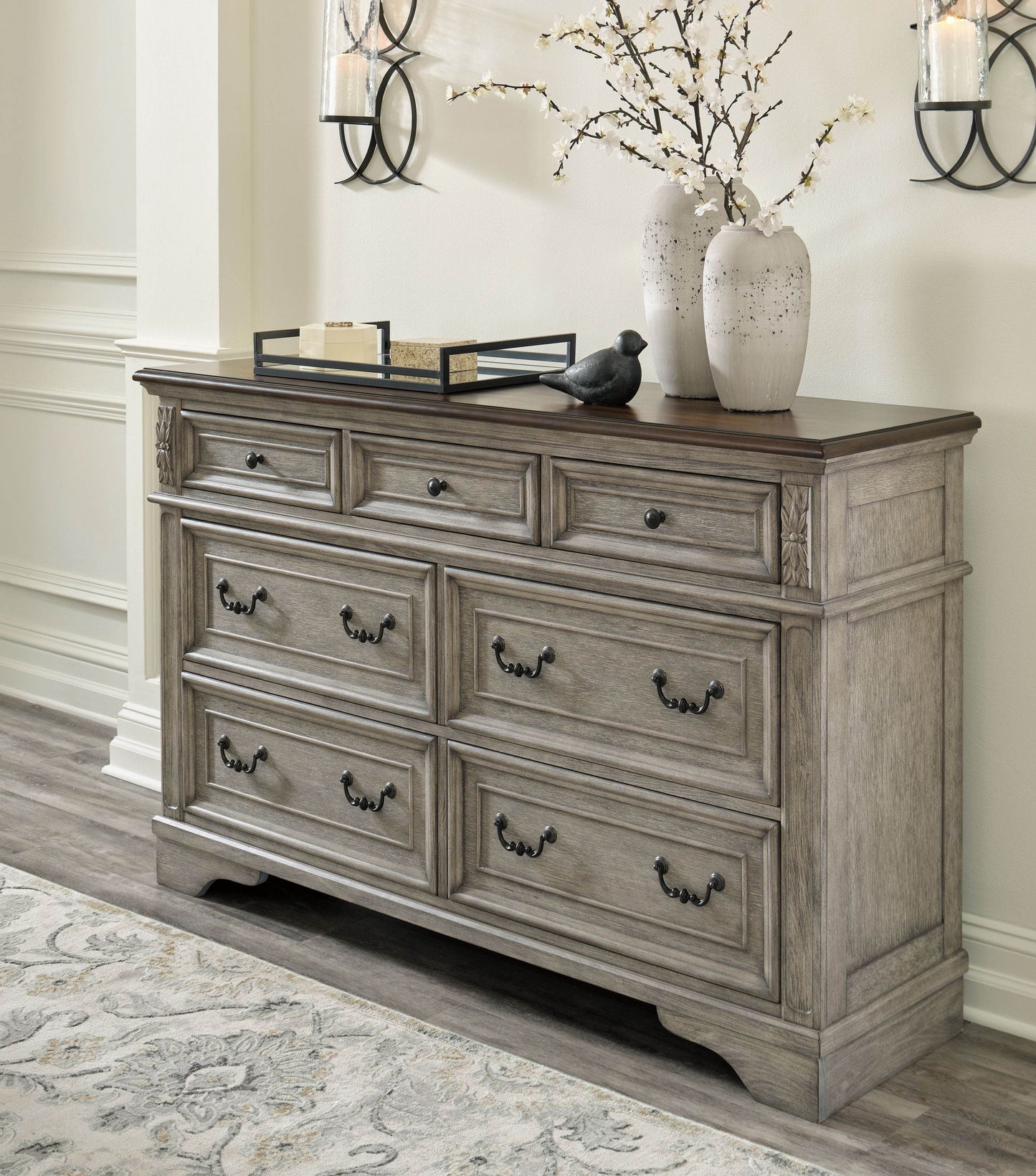 Lodenbay - Antique Gray - Dresser - Forward Furniture