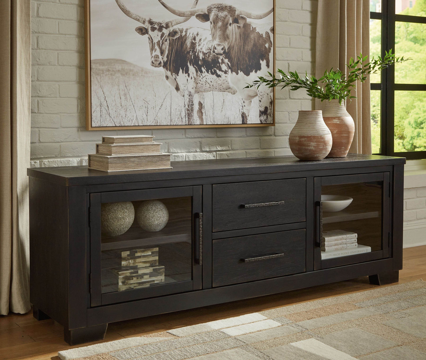 Galliden - Extra Large TV Stand - Forward Furniture