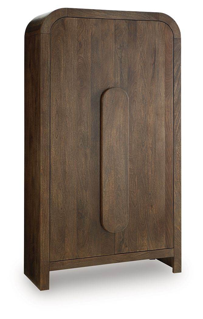 Thoren - Medium Brown - Accent Cabinet