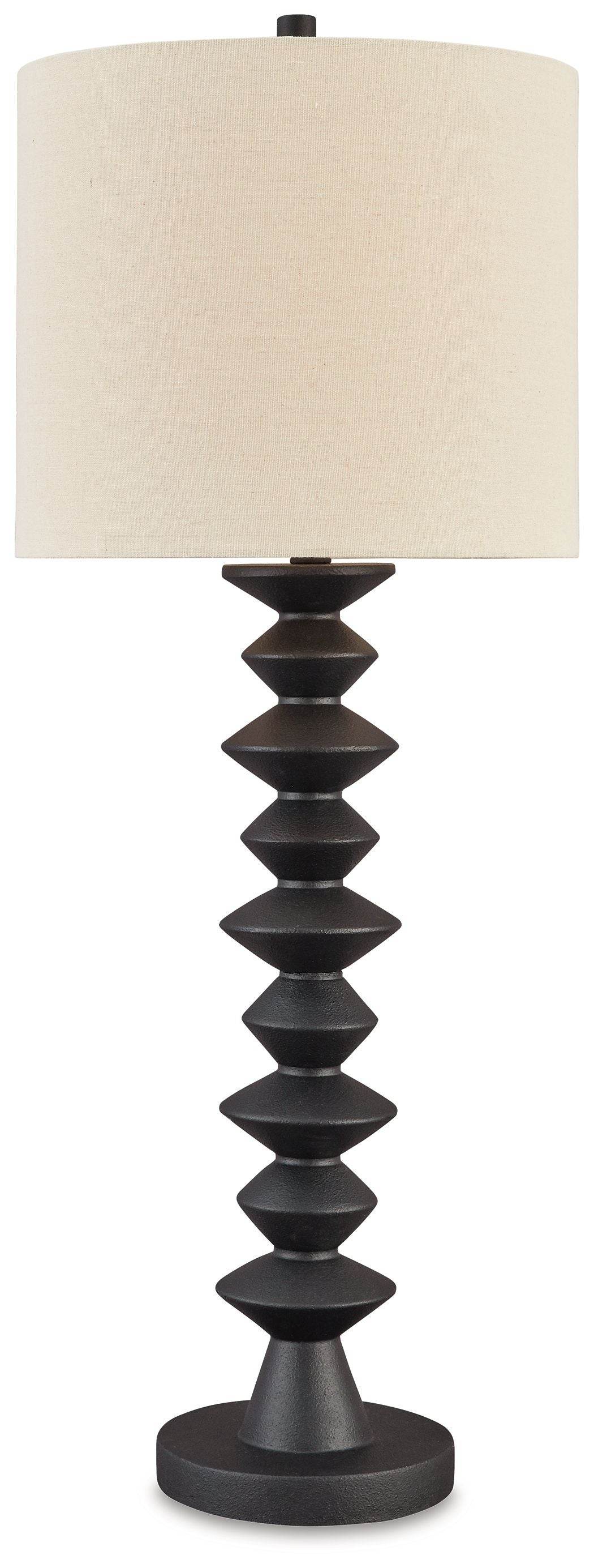 Luanndon - Black - Poly Buffet Lamp - Forward Furniture