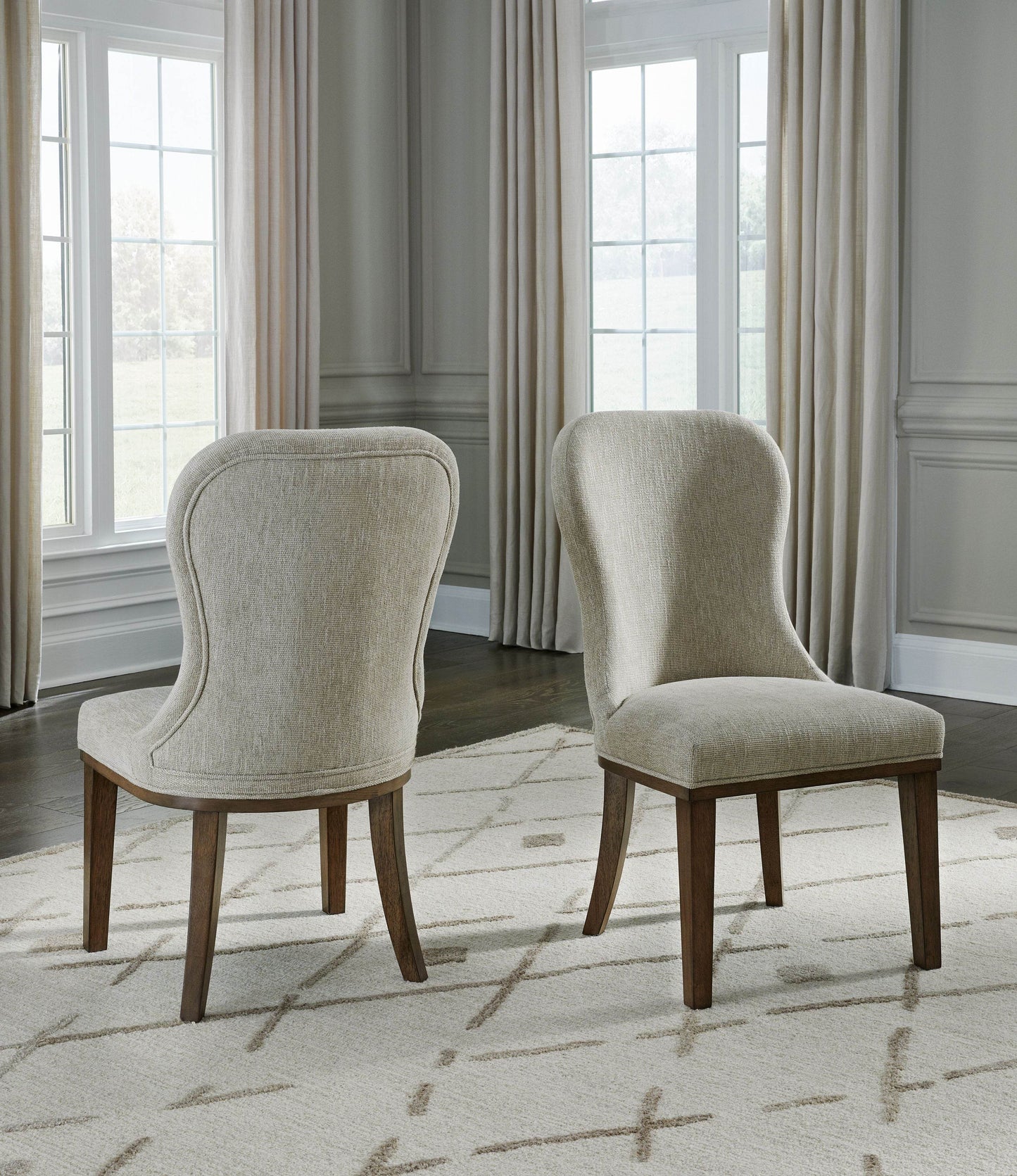 Sturlayne - Brown - Dining Upholstered Side Chair (Set of 2) - Forward Furniture