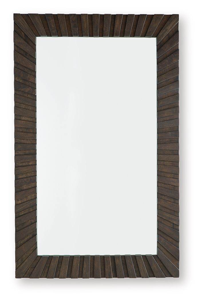 Advin - Dark Brown - Accent Mirror - Forward Furniture