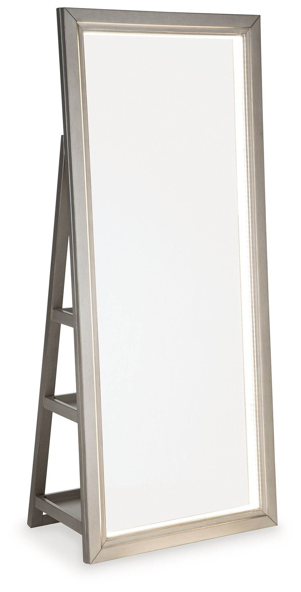 Evesen - Floor Standing Mirror/Storage - Forward Furniture