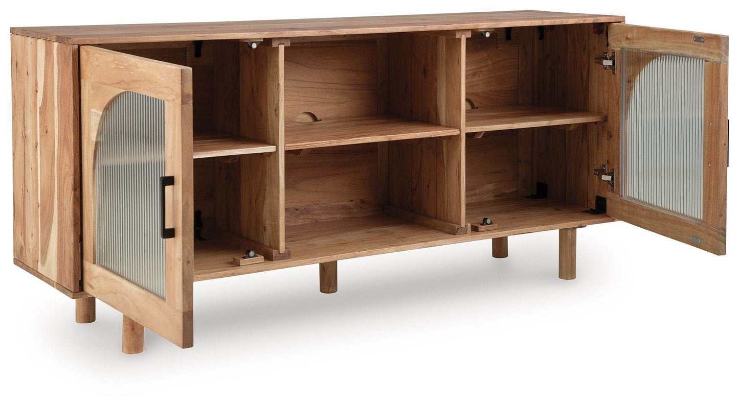 Adway - Natural Brown - Accent Cabinet - Forward Furniture