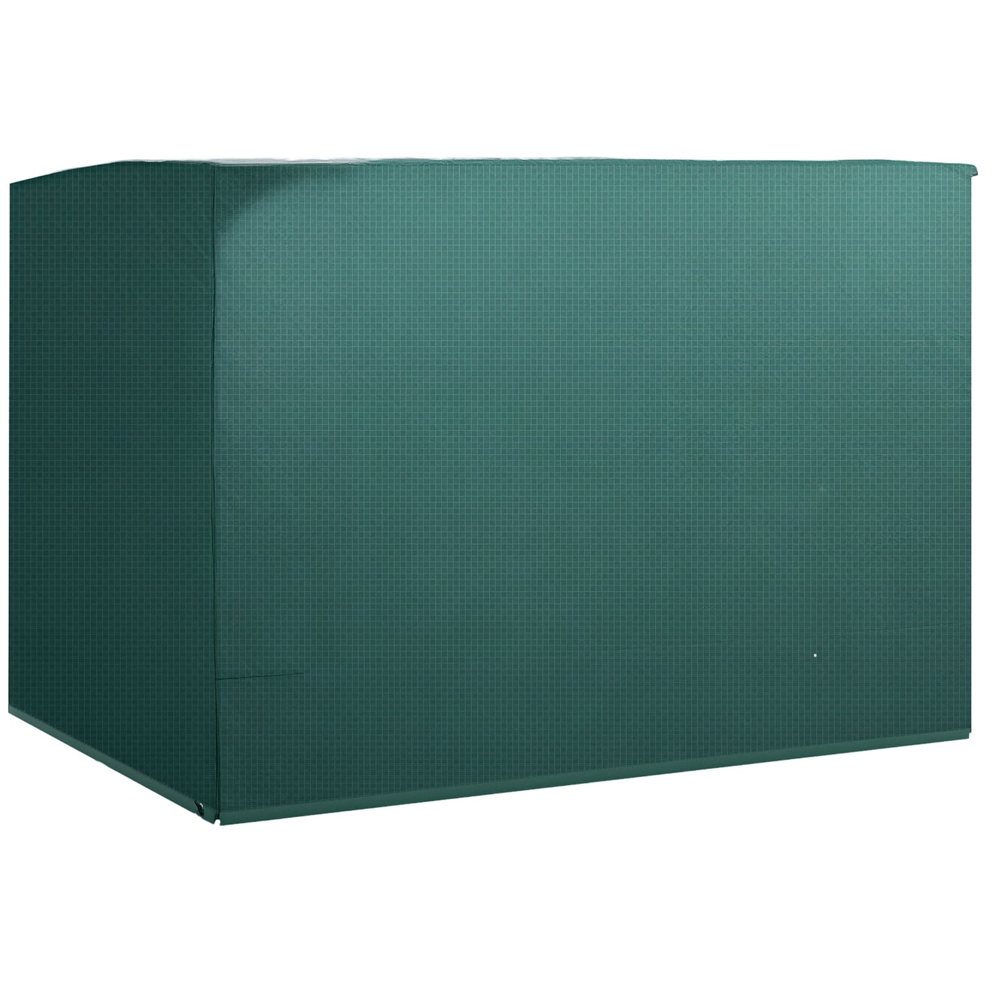 3-Seater Patio Swing Cover, Outdoor Garden Furniture Protection Hammock Glider Cover, Waterproof Dustproof Windproof, 85" x 61" x 59", Dark Green