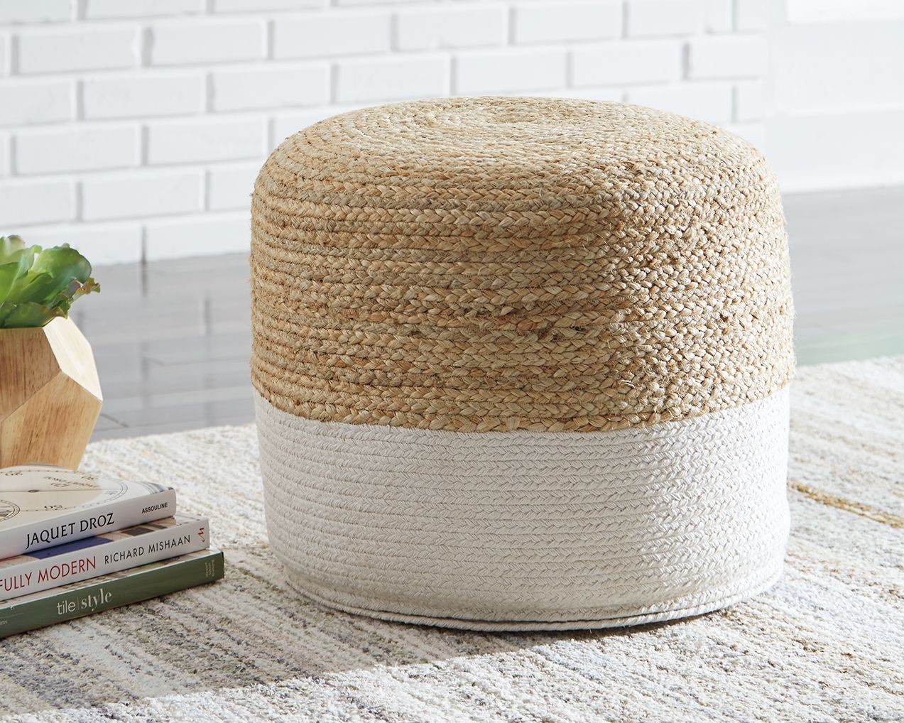 Sweed Valley - Round - Pouf - Forward Furniture