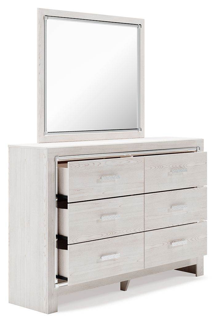 Altyra - Dresser, Mirror, Panel Bookcase Bed - Forward Furniture
