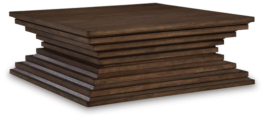 Hannodream - Warm Brown - Square Cocktail Table - Forward Furniture