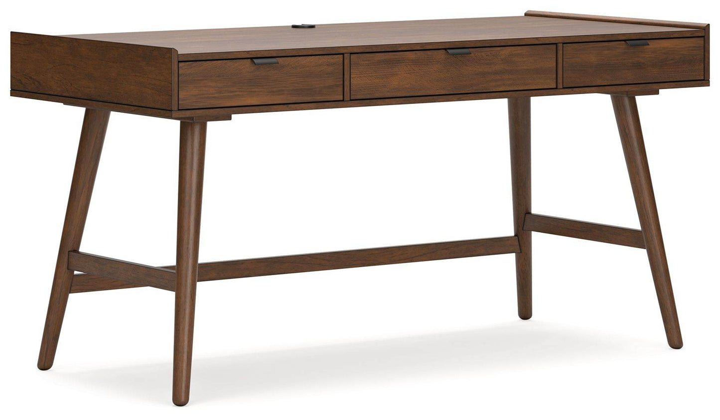 Lyncott - Brown - Home Office Desk - Forward Furniture