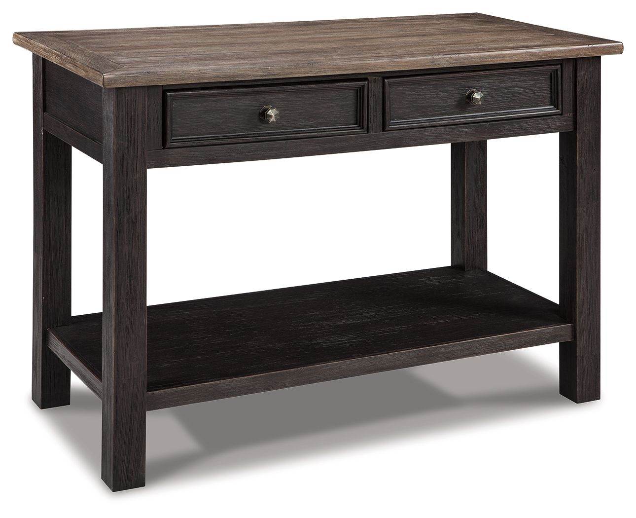 Tyler Creek - Grayish Brown / Black - Sofa Table - Forward Furniture
