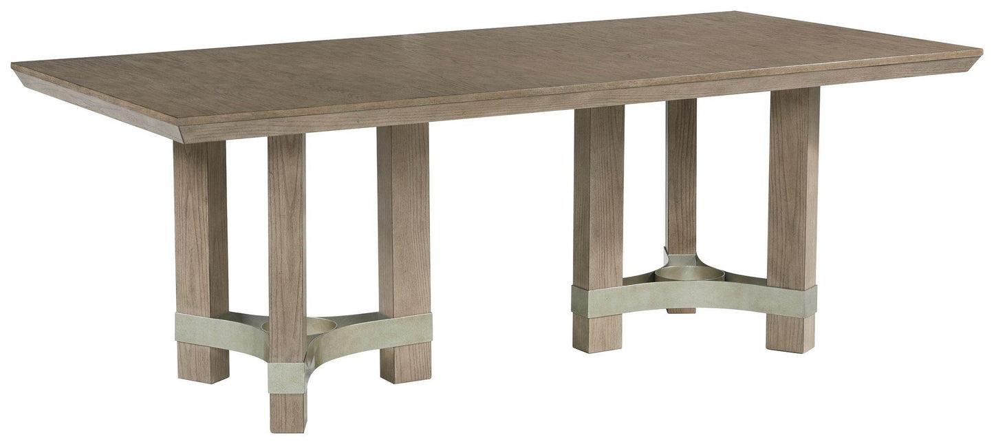 Chrestner - Gray - Rectangular Dining Room Table - Forward Furniture