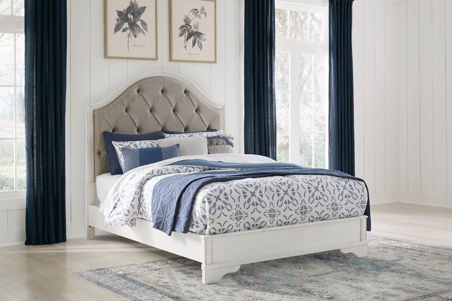 Blendon - Upholstered Panel Bed - Forward Furniture