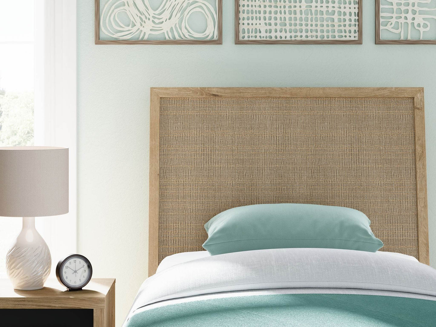 Cielden - Two-Tone - Panel Headboard - Forward Furniture