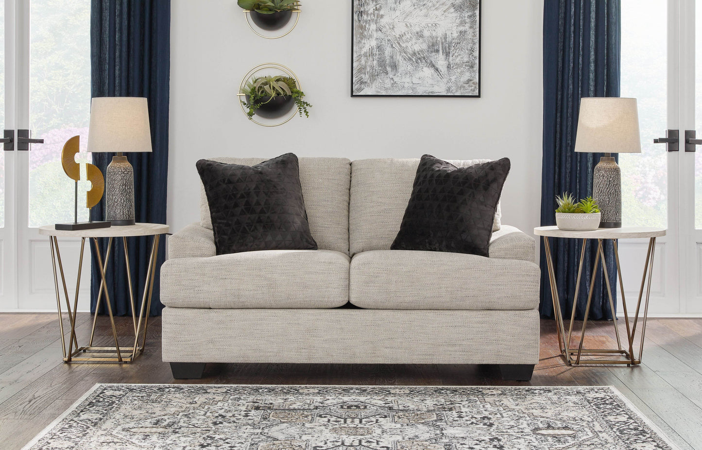 Vayda - Pebble - Loveseat - Forward Furniture