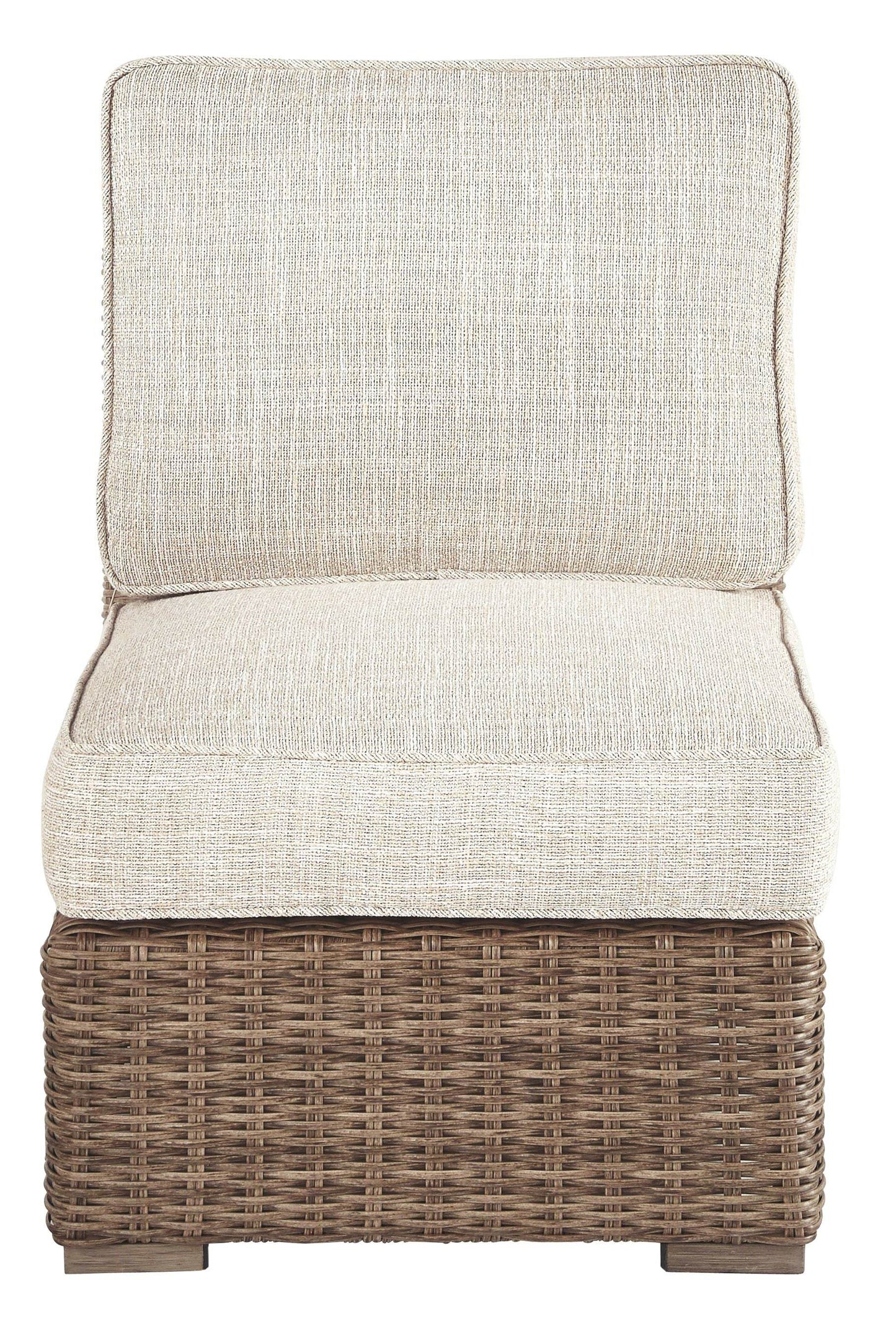Beachcroft - Beige - Armless Chair w/Cushion - Forward Furniture