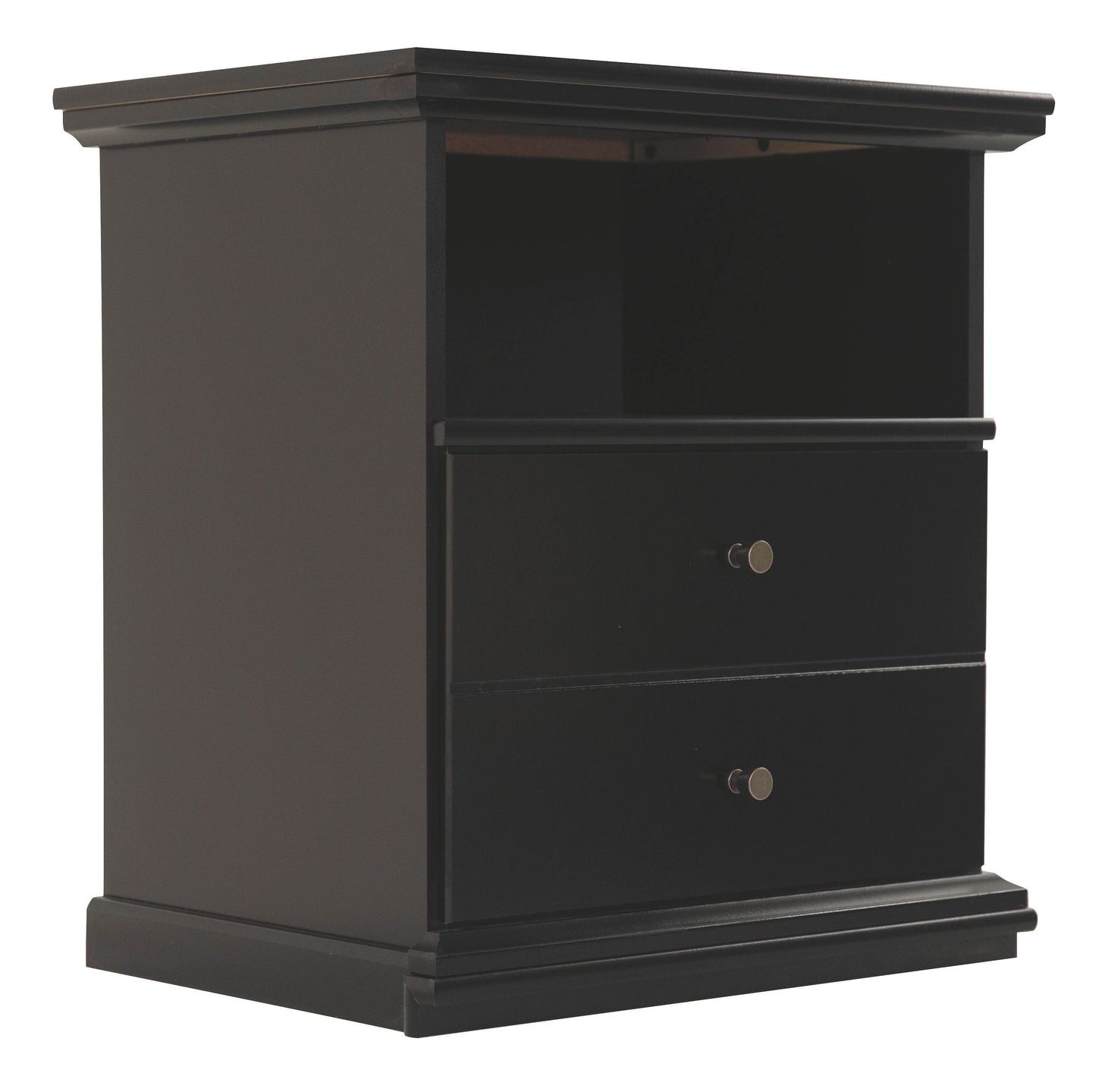 Maribel - Black - One Drawer Night Stand - Forward Furniture