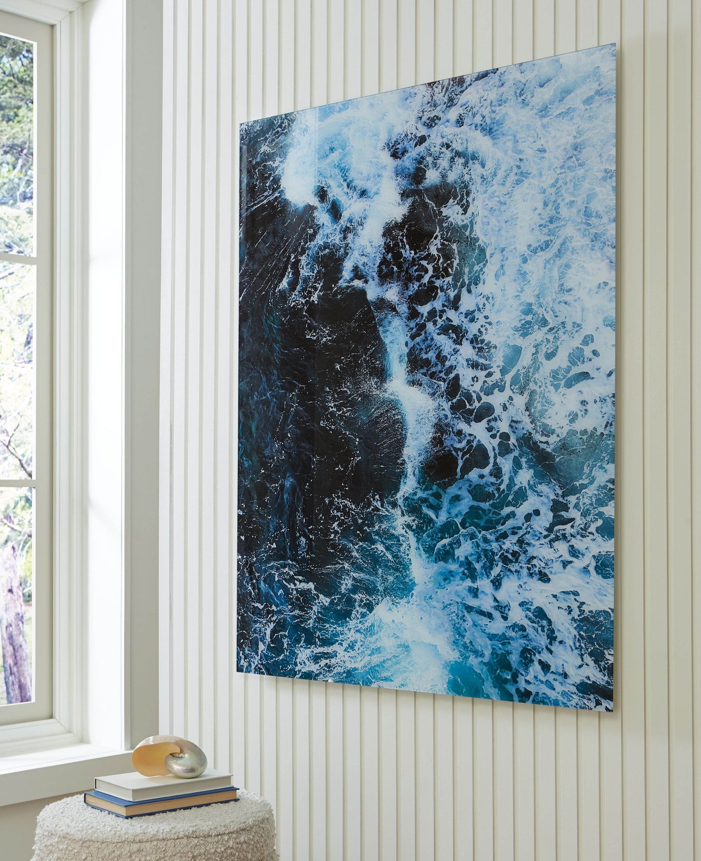 Clemick - Turquoise - Wall Art - Forward Furniture