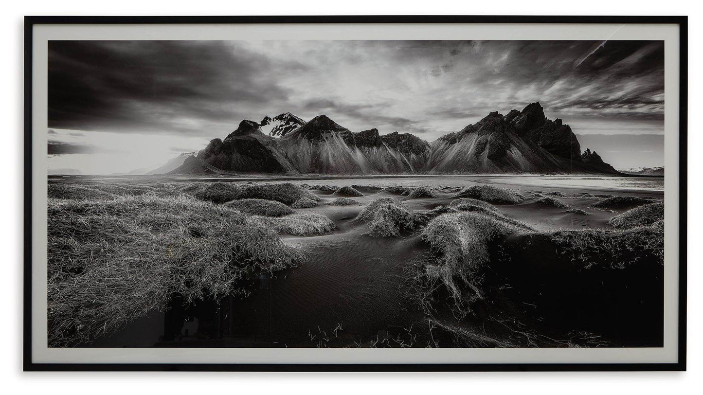 Delstone - Black / White - Wall Art - Forward Furniture