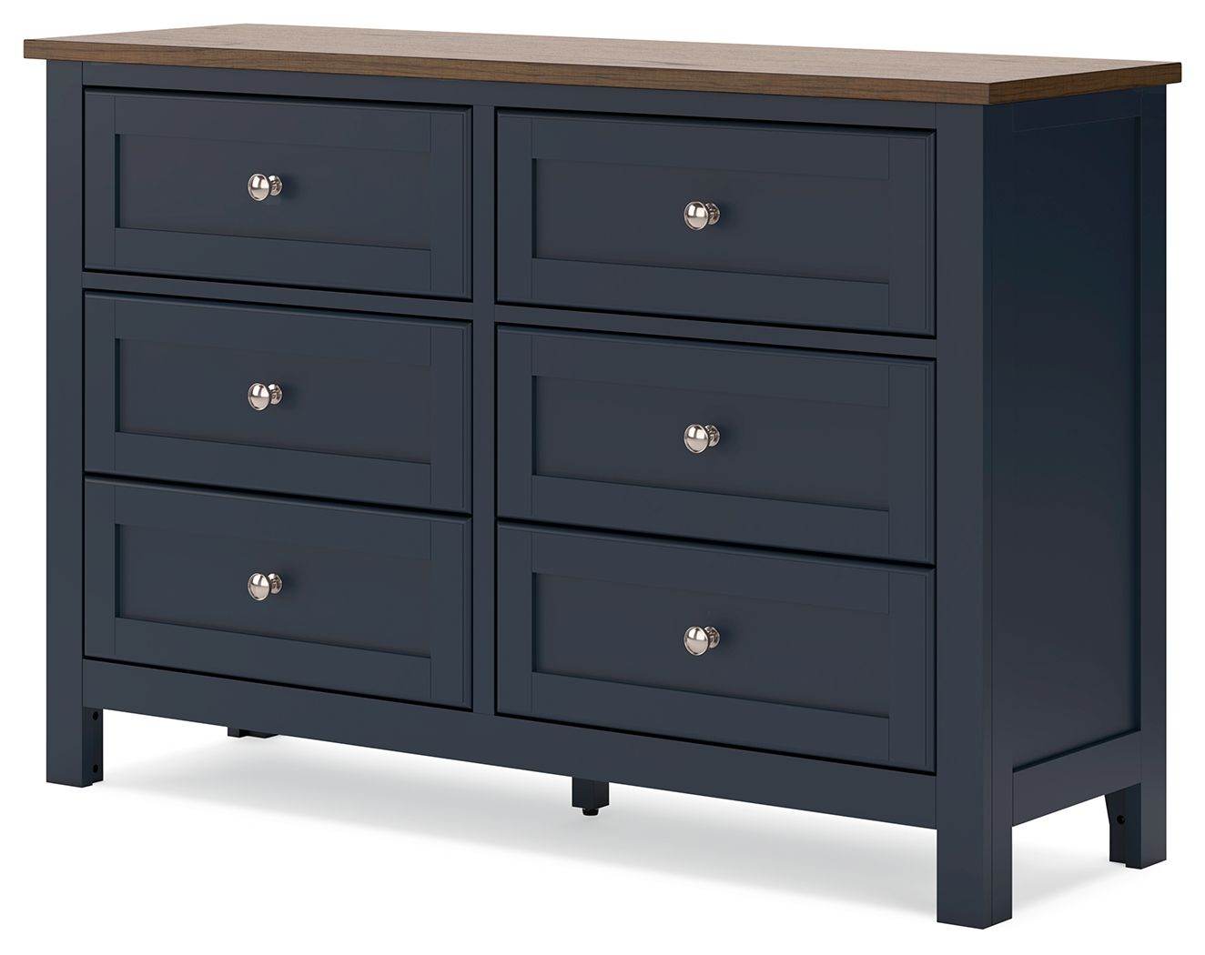 Landocken - Brown / Blue - Dresser - Forward Furniture