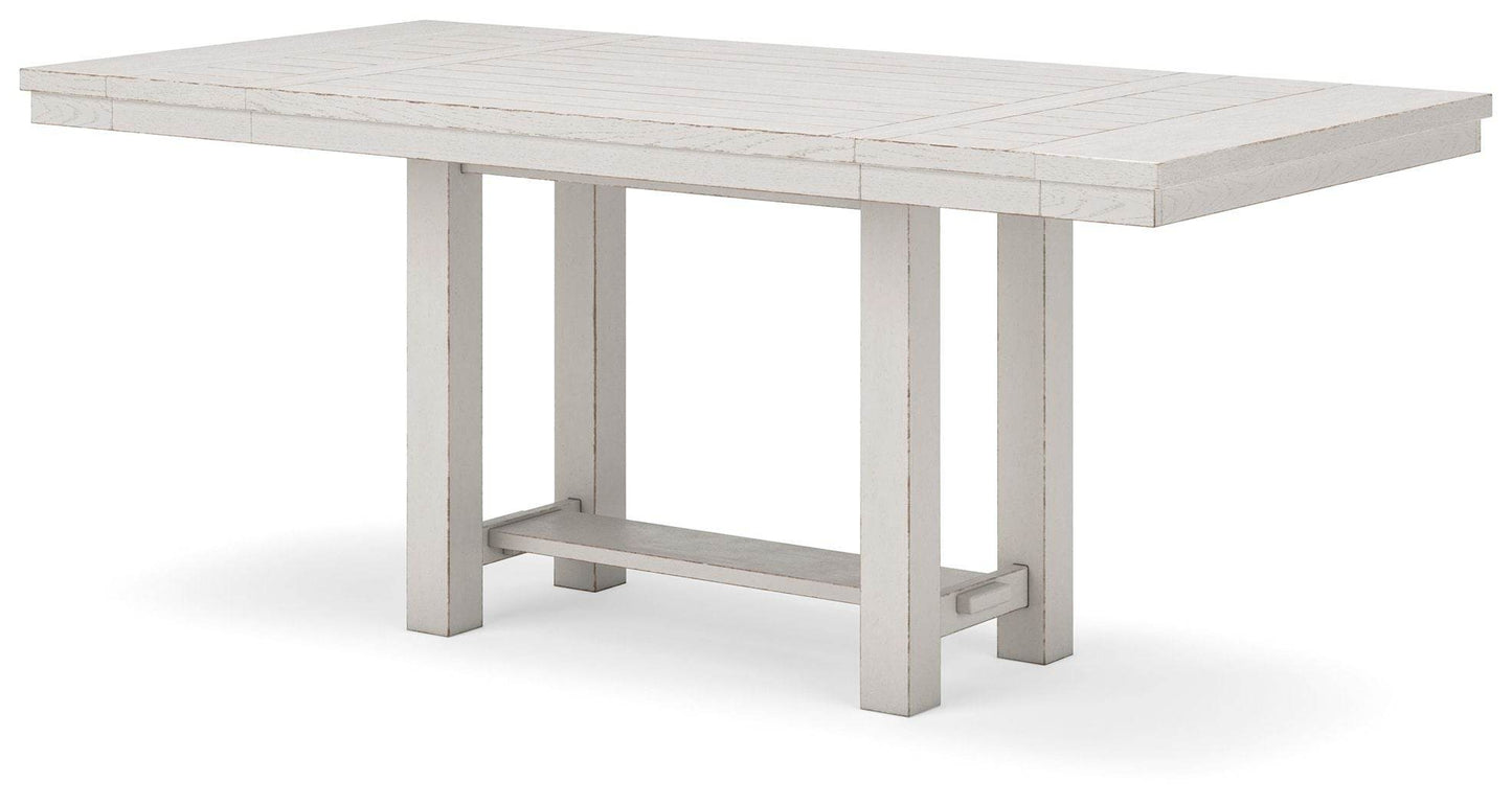Robbinsdale - Rectangular Counter Height Dining Extension Table Set - Forward Furniture