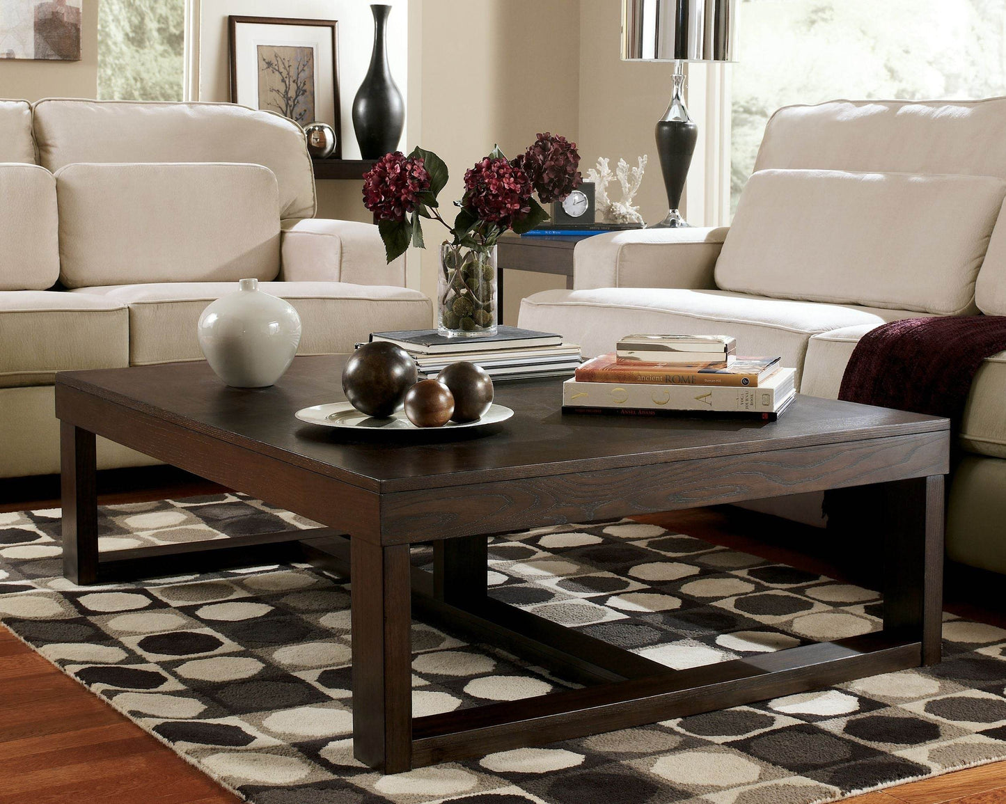 Watson - Dark Brown - Rectangular Cocktail Table - Forward Furniture