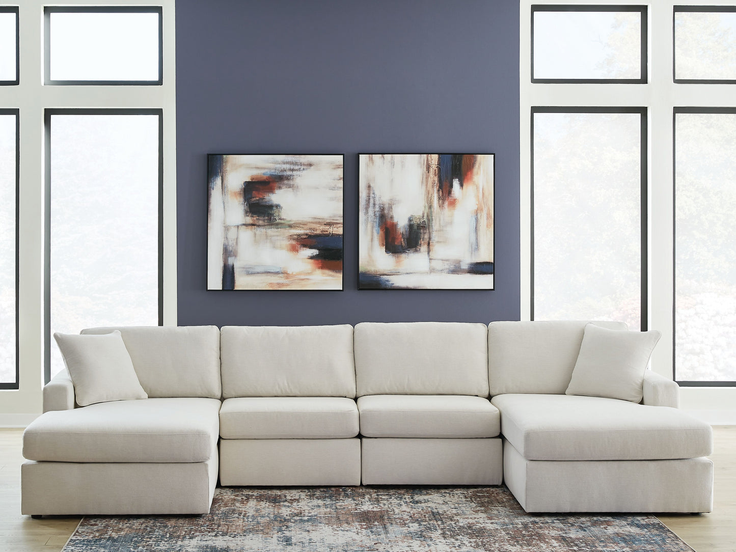 Modmax - Oyster - Sectional