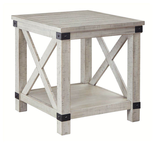 Carynhurst - Whitewash - Rectangular End Table - Forward Furniture