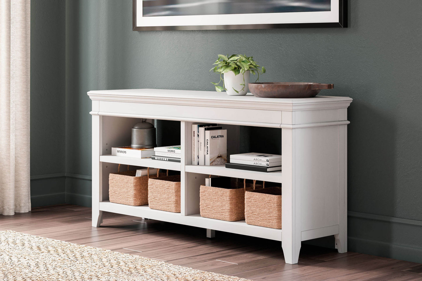 Kanwyn - Whitewash - Credenza - Forward Furniture